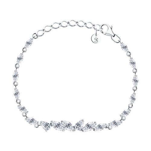 Браслет SOKOLOV - Серебро 925, Фианит (арт. 94051194)