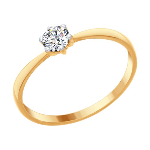 Кольцо SOKOLOV - Серебро 925, Фианит (арт. 93011083)