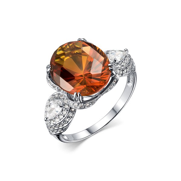 Кольцо Дар - Серебро 925, Синтетический ситалл , Фианит (арт. К-5075рс363200)