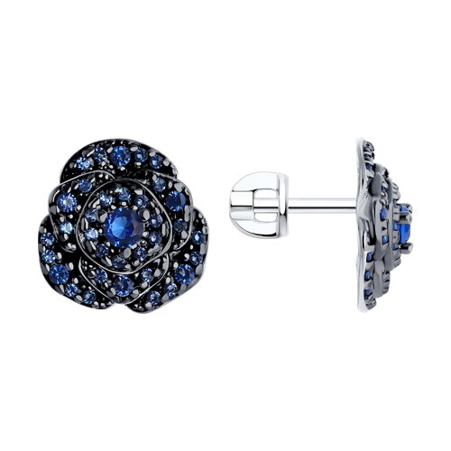 Серьги SOKOLOV - Серебро 925, Фианит (арт. 94026053)