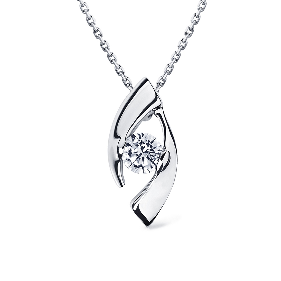 Подвеска Platinum Lab. - Платина 950, Бриллиант (арт. ПП-006-01)