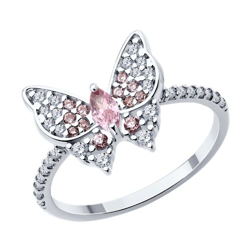 Кольцо SOKOLOV - Серебро 925, Фианит (арт. 94014244)