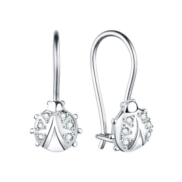 Серьги Talant - Серебро 925, Фианит (арт. 13-72-0001-24091)