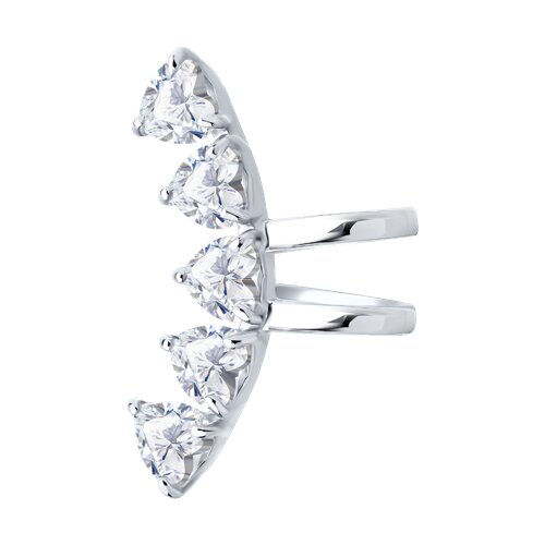 Серьга SOKOLOV - Серебро 925, Фианит (арт. 94170369)