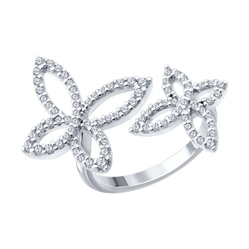 Кольцо SOKOLOV - Серебро 925, Фианит (арт. 94014983)