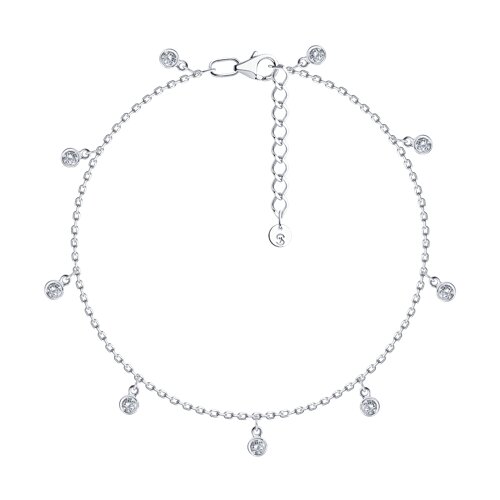 Браслет SOKOLOV - Серебро 925, Фианит (арт. 94051270)