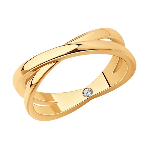 Кольцо SOKOLOV - Серебро 925, Фианит (арт. 93010888)