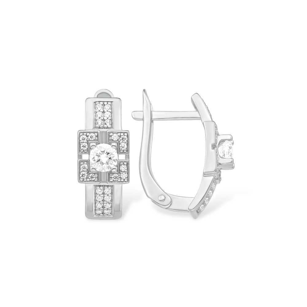 Серьги EFREMOV - Серебро 925, Фианит (арт. 12100114062-501)