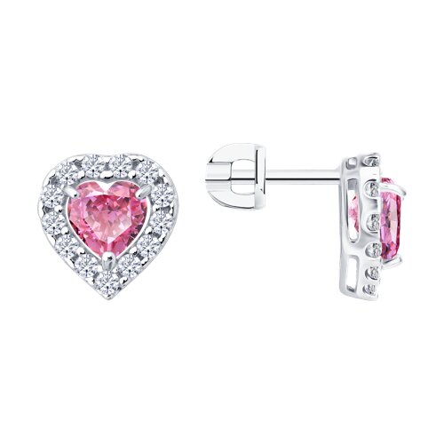 Серьги SOKOLOV - Серебро 925, Фианит (арт. 94027365)