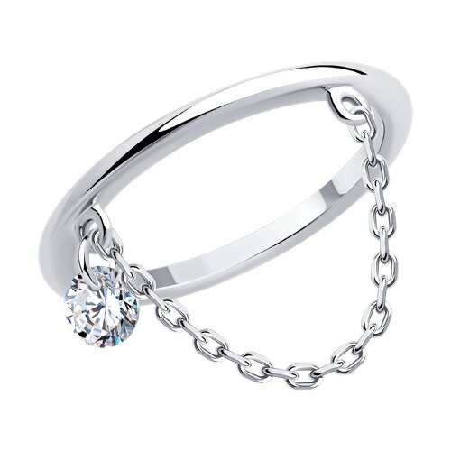 Кольцо SOKOLOV - Серебро 925, Фианит (арт. 94014153)