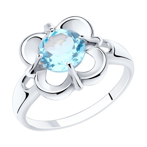 Кольцо Diamant - Серебро 925, Топаз (арт. 94-310-00713-1)