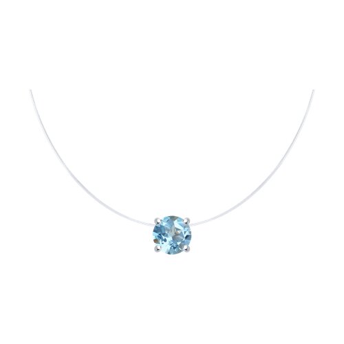 Колье SOKOLOV - Серебро 925, Топаз (арт. 92070053)