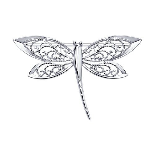 Брошь Diamant - Серебро 925 (арт. 94-140-00699-1)