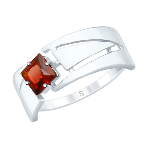 Кольцо SOKOLOV - Серебро 925, Гранат (арт. 92011828)