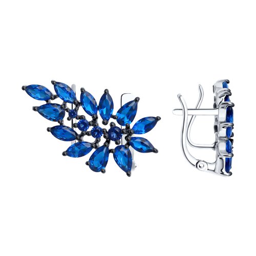 Серьги SOKOLOV - Серебро 925, Фианит (арт. 94026051)