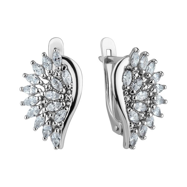 Серьги Talant - Серебро 925, Фианит (арт. 10-72-0001-15633)