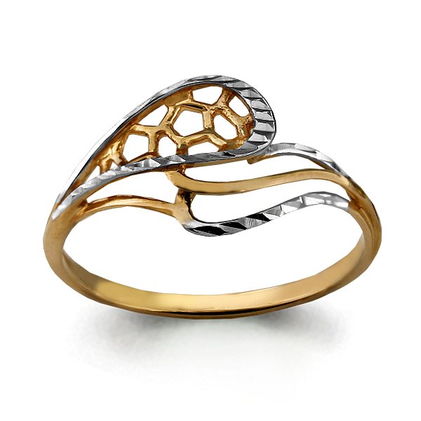 Кольцо Аквамарин - Золото 585 (арт. 54245.1)