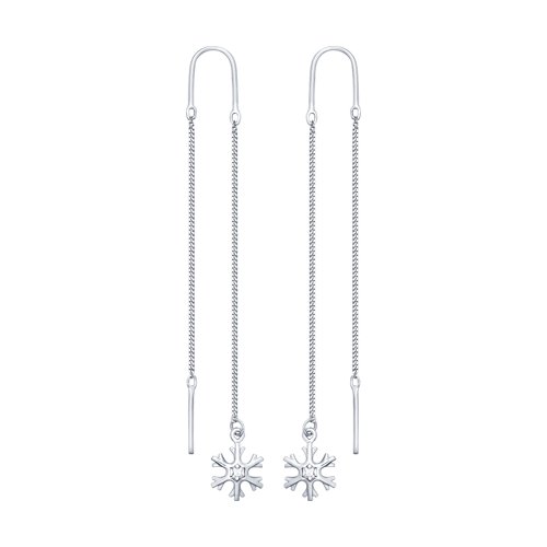 Серьги SOKOLOV - Серебро 925, Фианит (арт. 94022569)