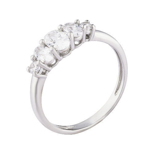 Кольцо Мастер Клио - Серебро 925, Фианит (арт. 22К0255Д)