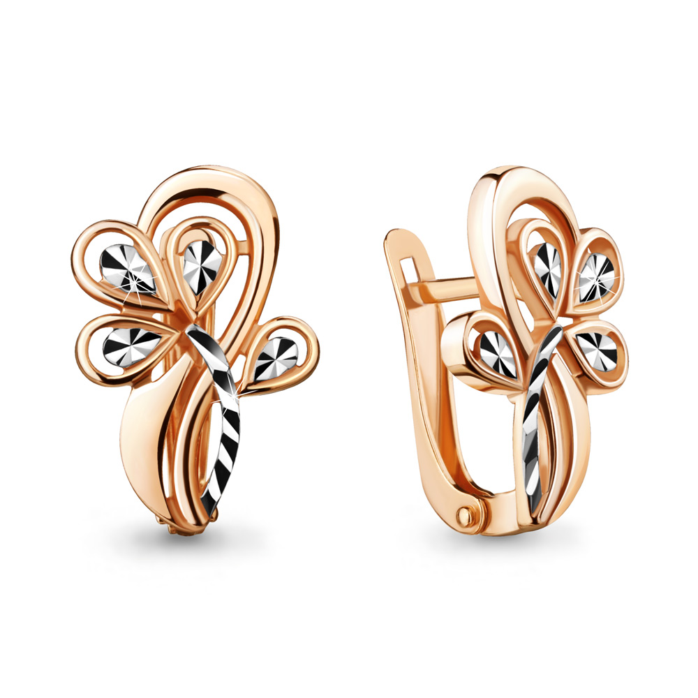 Серьги Аквамарин - Серебро 925 (арт. 33687.6)