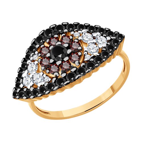 Кольцо SOKOLOV - Серебро 925, Фианит (арт. 93011187)