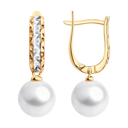 Серьги SOKOLOV - Золото 585, Жемчуг культивированный (арт. 792474)