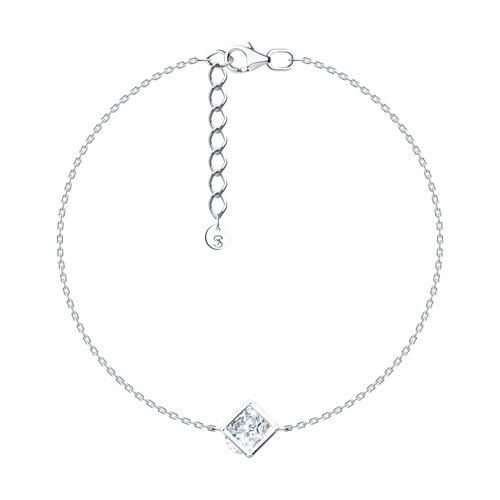 Браслет SOKOLOV - Серебро 925, Фианит (арт. 94051524)