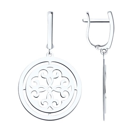 Серьги Diamant - Серебро 925 (арт. 94-121-00110-1)