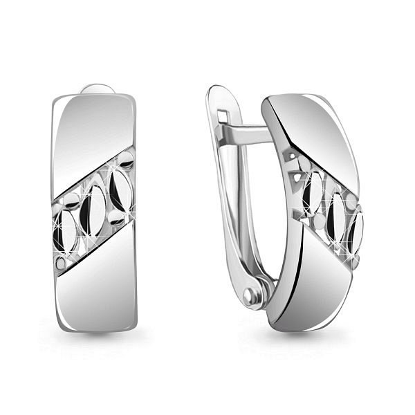 Серьги Аквамарин - Серебро 925 (арт. 34052.5)