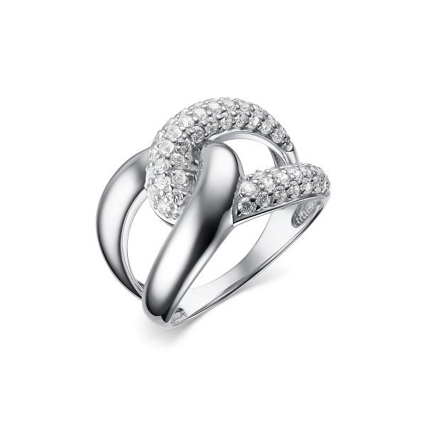 Кольцо Дар - Серебро 925, Фианит (арт. К-4116р00)