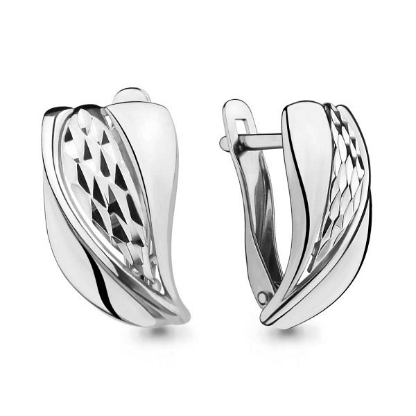 Серьги Аквамарин - Серебро 925 (арт. 33401.5)