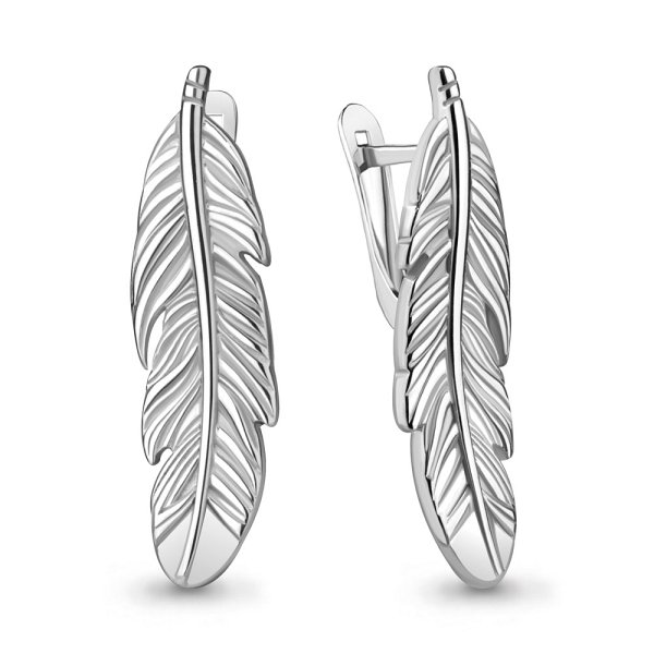 Серьги Аквамарин - Серебро 925 (арт. 34330.5)