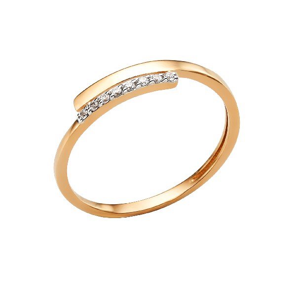 Кольцо ЮФ Династия - Золото 375, Фианит (арт. 000761-5102)