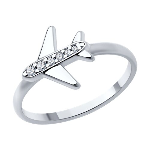 Кольцо SOKOLOV - Серебро 925, Фианит (арт. 94014187)