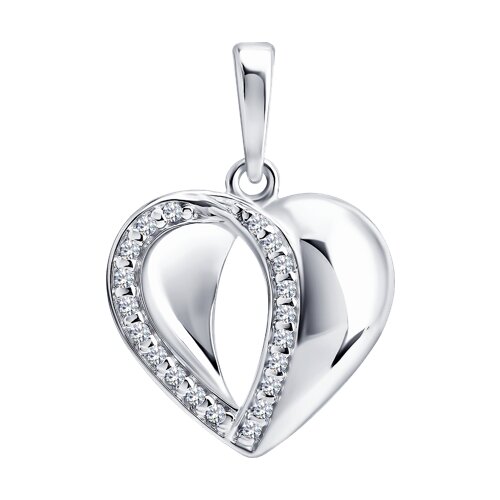 Подвеска Diamant - Серебро 925, Фианит (арт. 94-130-00278-1)