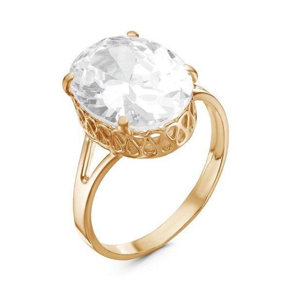 Кольцо Красная пресня - Серебро 925, Фианит (арт. 23810951)