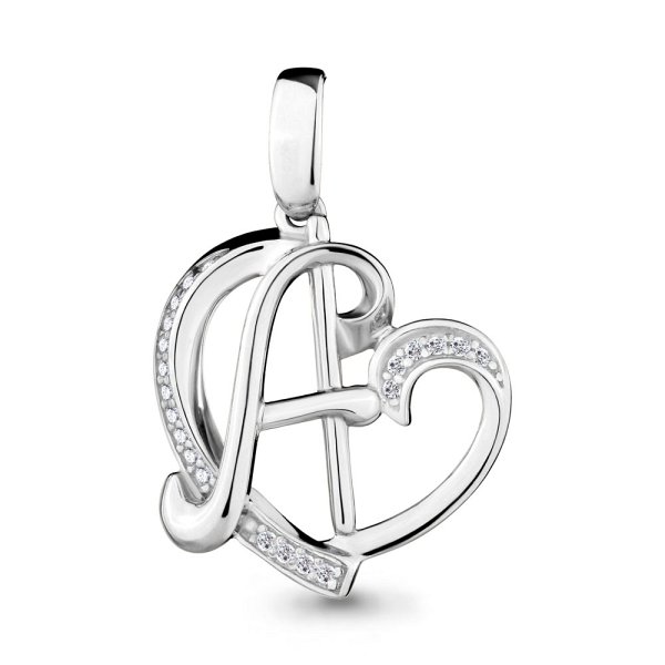 Подвеска Аквамарин - Серебро 925, Фианит (арт. 24000А.5)