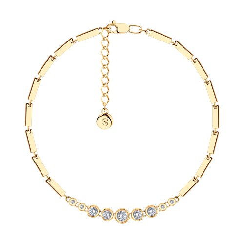 Браслет SOKOLOV - Серебро 925, Фианит (арт. 93050145)