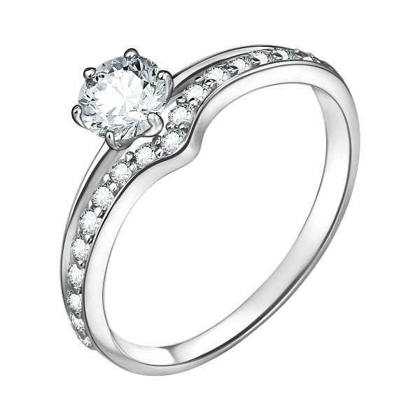 Кольцо Talant - Серебро 925, Фианит (арт. 20-72-0001-10432)