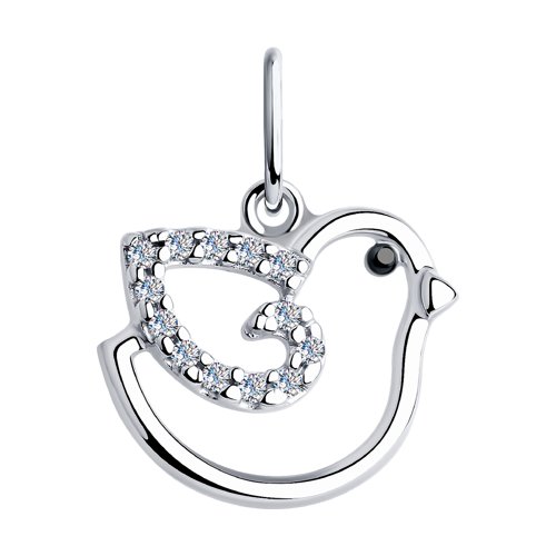 Подвеска Diamant - Серебро 925, Фианит (арт. 94-130-00748-1)