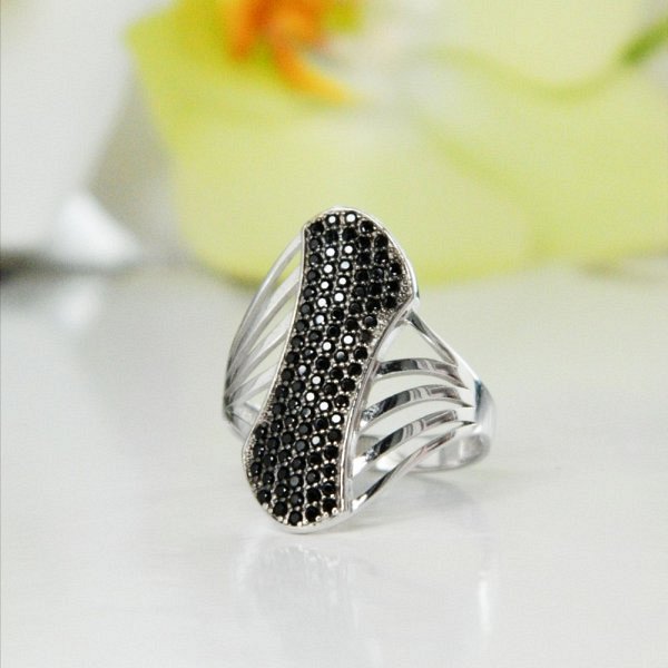 Кольцо Галатея - Серебро 925, Фианит (арт. 2320.2)