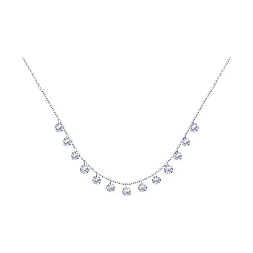 Колье SOKOLOV - Серебро 925, Фианит (арт. 94070349)