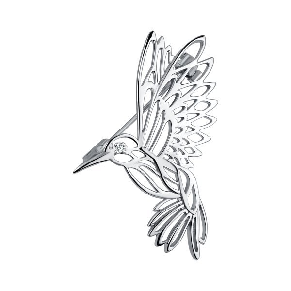 Брошь Talant - Серебро 925, Фианит (арт. 60-72-0001-12772)
