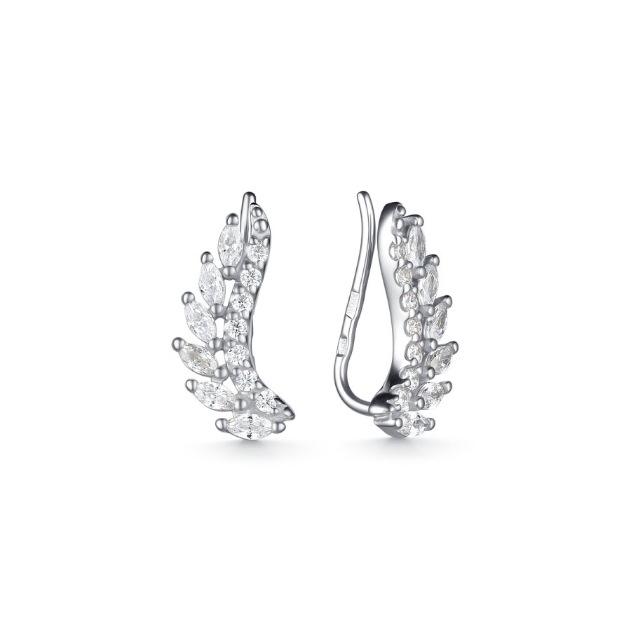 Серьги Дар - Серебро 925, Фианит (арт. С-5130рс200)