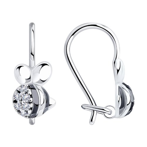 Серьги Diamant - Серебро 925, Фианит (арт. 94-120-00987-1)