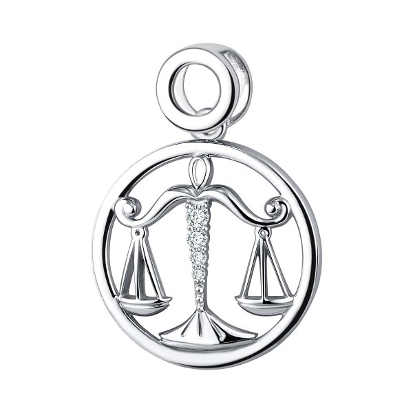 Подвеска Talant - Серебро 925, Фианит (арт. 55-72-0001-27875)