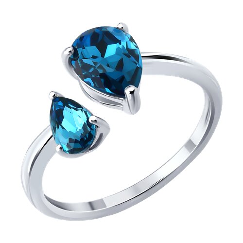 Кольцо Diamant - Серебро 925, Кристалл (арт. 94-110-00211-1)