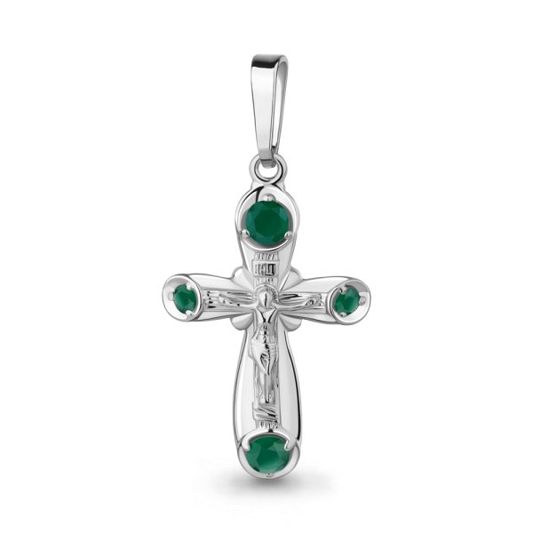 Подвеска Аквамарин - Серебро 925, Агат (арт. 2225209.5)