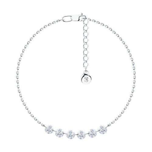 Браслет SOKOLOV - Серебро 925, Фианит (арт. 94050622)