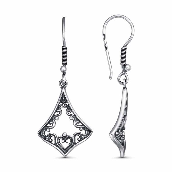 Серьги Красная пресня - Серебро 925 (арт. 33016784)